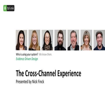The cross channel experience - UXLx