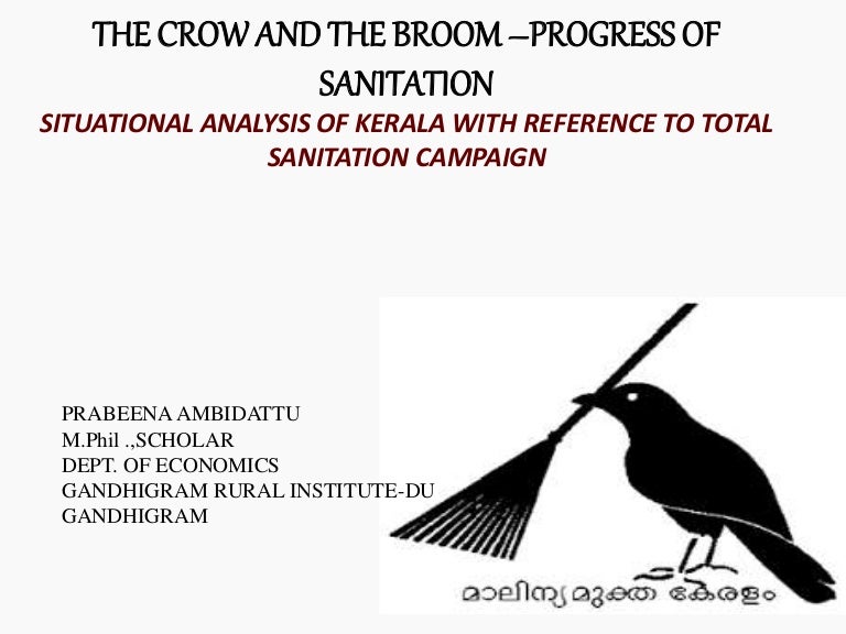 The crow and the broom progress of sanitation in Kerala with special…