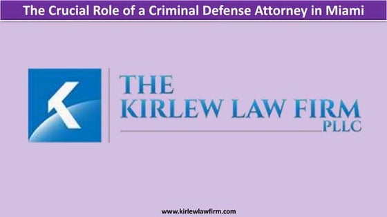 4 Importance Of Criminal Defense Attorneys | PPTX