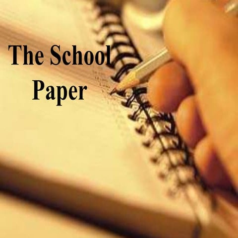 Schoolpaper Interview