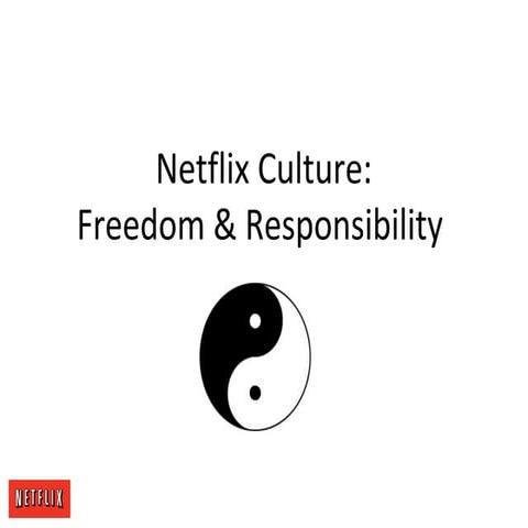 The culture of netflix