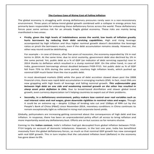 The curious case of rising cost of falling inflation