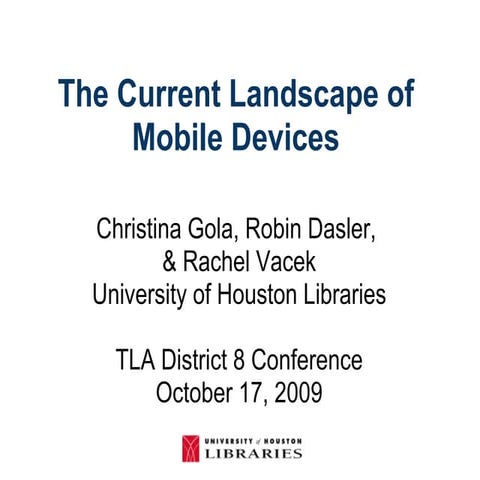 The Current Landscape Of Mobile Devices