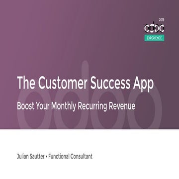The Customer Success App