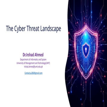 Navigating the AI-Accelerated Cyber Threat Landscape | PPTX