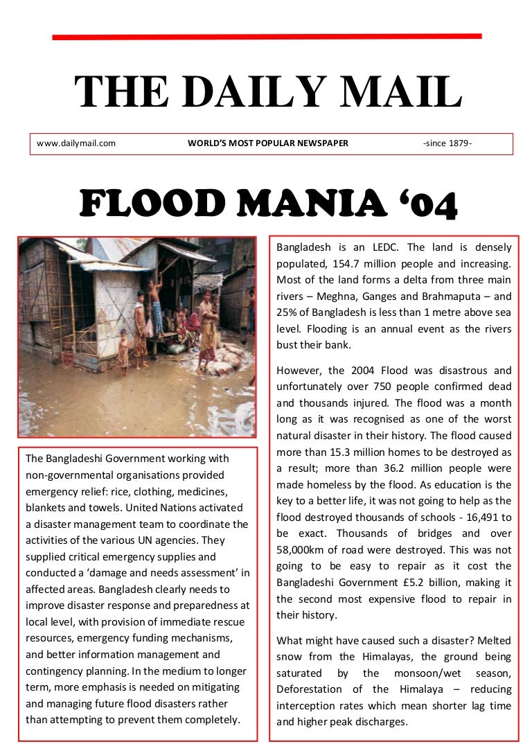 Bangladesh Flood 2004