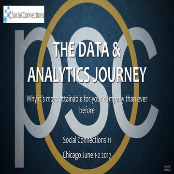The Data & Analytics Journey – Why it’s more attainable for your company than...