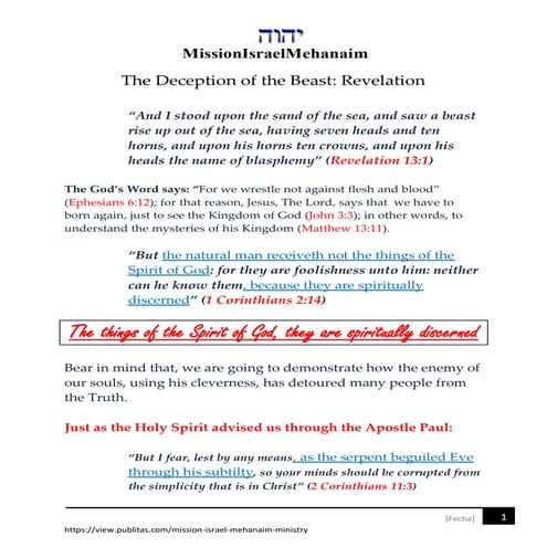 Revelations Second Beast | PPT