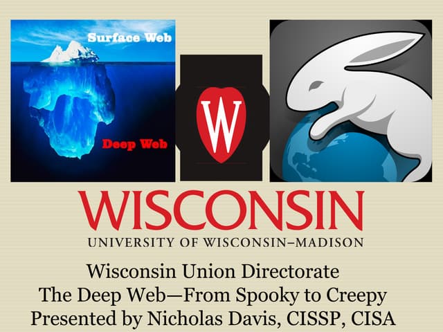 The Deep Web -- From Spooky to Creepy