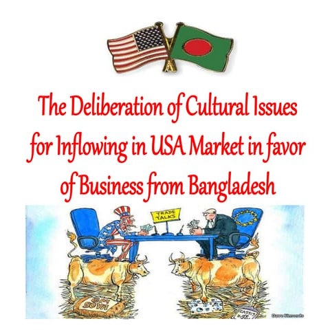 Cultural dimension & Business environment of USA