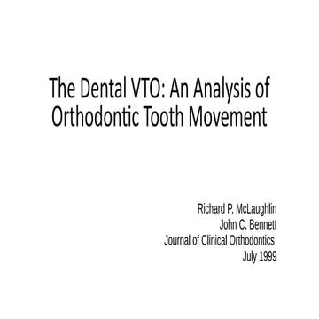 Comprehensive Analysis of Orthodontic Tooth Movement and AI-Enhanced ...