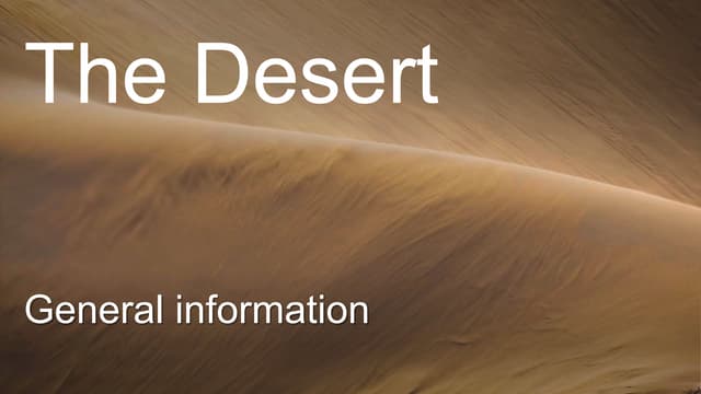 The Desert.pptx
