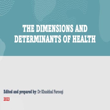The determinants of health -.pdf