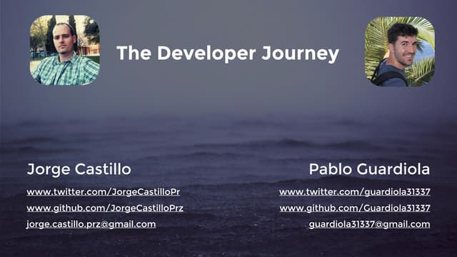 The Developer Journey Ppt Free Download The Developer Journey Ppt Free Download