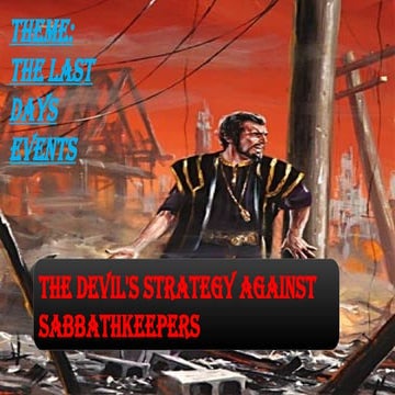 The Devil's Strategy Against Sabbathkeepers in the Last Days | PPTX