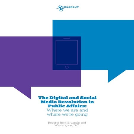 The Digital and Social Media Revolution in Public Affairs