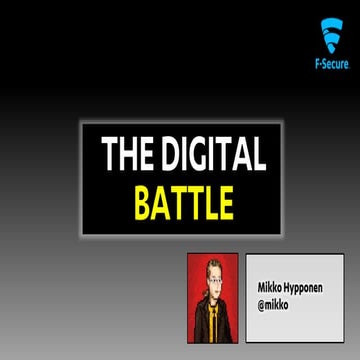 The digital battle