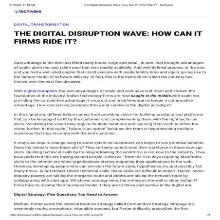 The Digital Disruption Wave_ How Can IT Firms Ride It_ - Techwave.pdf