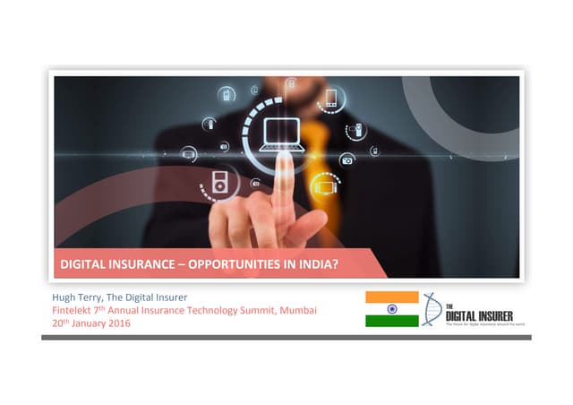 Digital Insurance - Opportunities in India