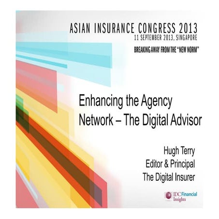 Think Digital : Transform your life insurance agency model in Asia