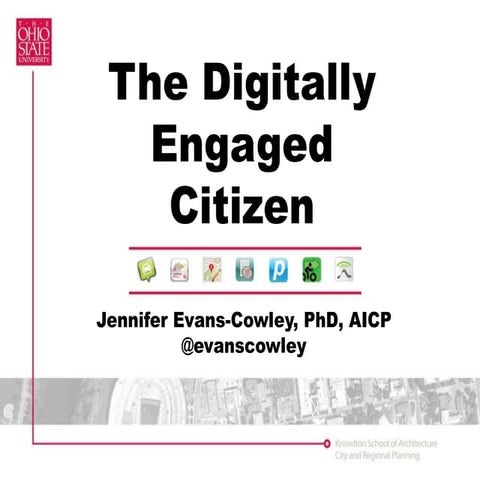 The Digitally Engaged City