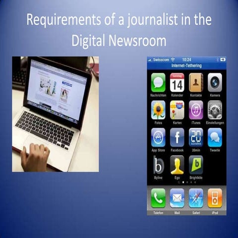 The Digital Newsroom - Assessment 1