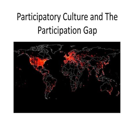 The digital participation gap