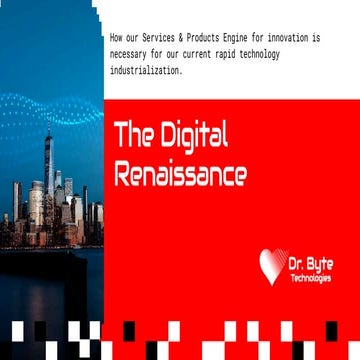 The Digital Renaissance: A Presentation on Smart Cities | PDF