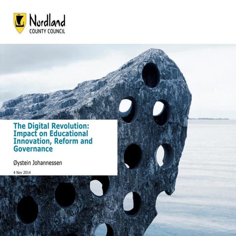 The Digital Revolution: Impact on Educational Innovation, Reform and Governance