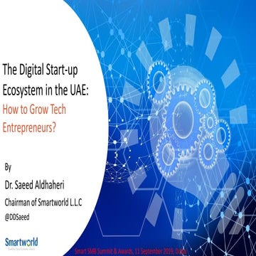The digital startup ecosystem in the uae how to grow tech entrepreneurs