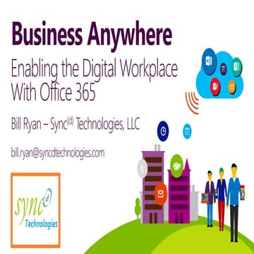 The digital workplace with office 365