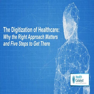 The Digitization of Healthcare: Why the Right Approach Matters and Five Steps...