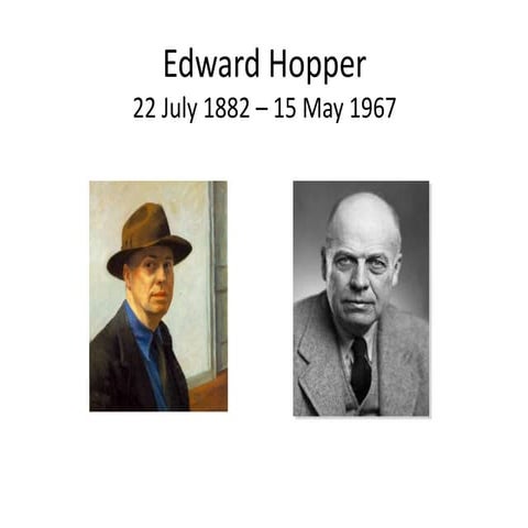 The Distance Between Us - Life and Art of Edward Hopper