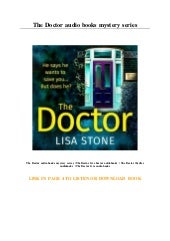 The Doctor Audio Books Mystery Series