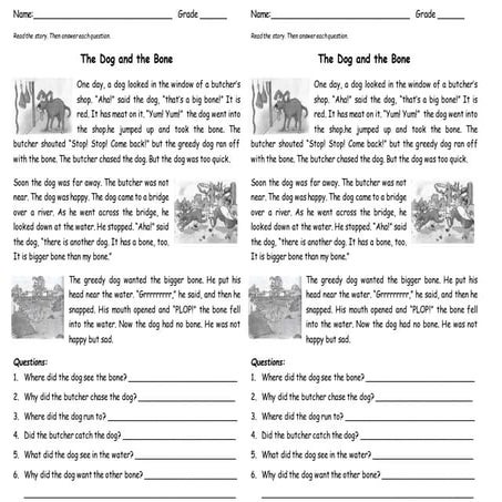 The Dog and the Bone Story