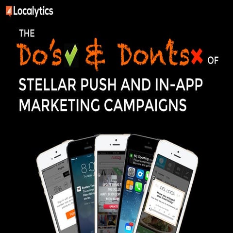 The Do's & Don'ts of Push and In-App Messaging Campaigns: December 2014 Webinar