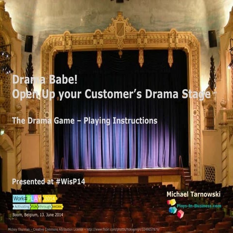 The Drama Game – Instructions & Material