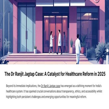 What the Dr Ranjit Jagtap Case Teaches Us About Trust in Healthcare | PDF