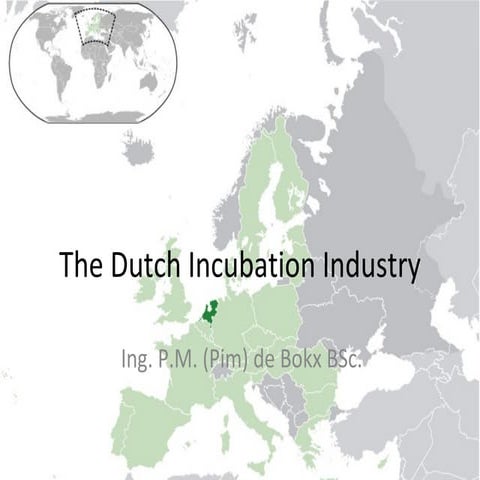 The dutch incubation industry   presentation taipei 15-11-2011
