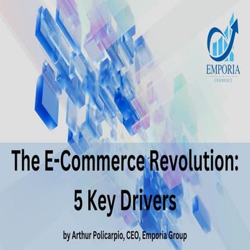 The Philippines E-Commerce Revolution - 5 Key Pillars