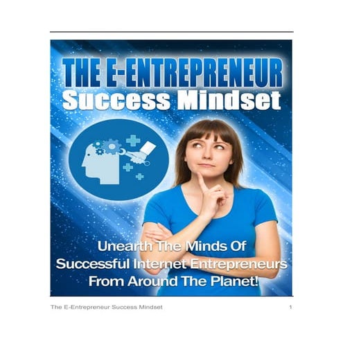 Entrepreneurial Mindset | PPTX