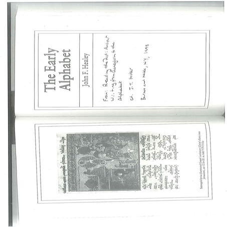 The early alphabet | PDF