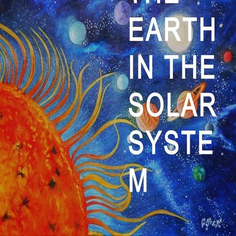 The earth in the solar system
