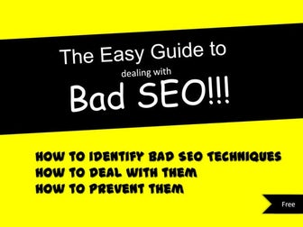 The easy guide to dealing with bad seo