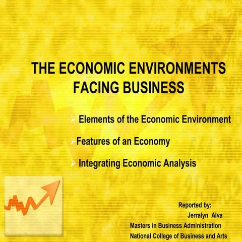 The economic environments facing business 06.21.2014