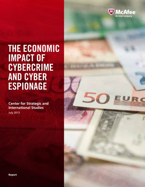 The economic impact of cybercrime a...