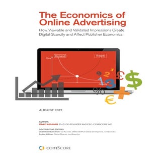 The economics of online advertising...