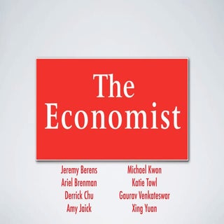 The Economist Brand Strategy Presen...