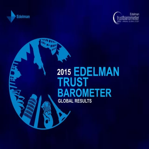 The Edelman Trust Barometer 2015 Global & Indonesia Results