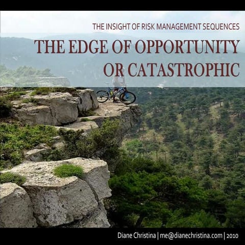 The Edge Of Opportunity Or Catastrophic: Strategic Risk Sequences